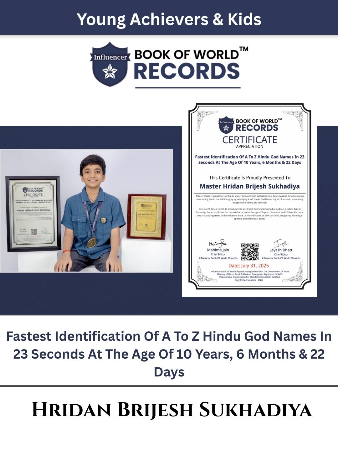 Hridan Brijesh Sukhadiya