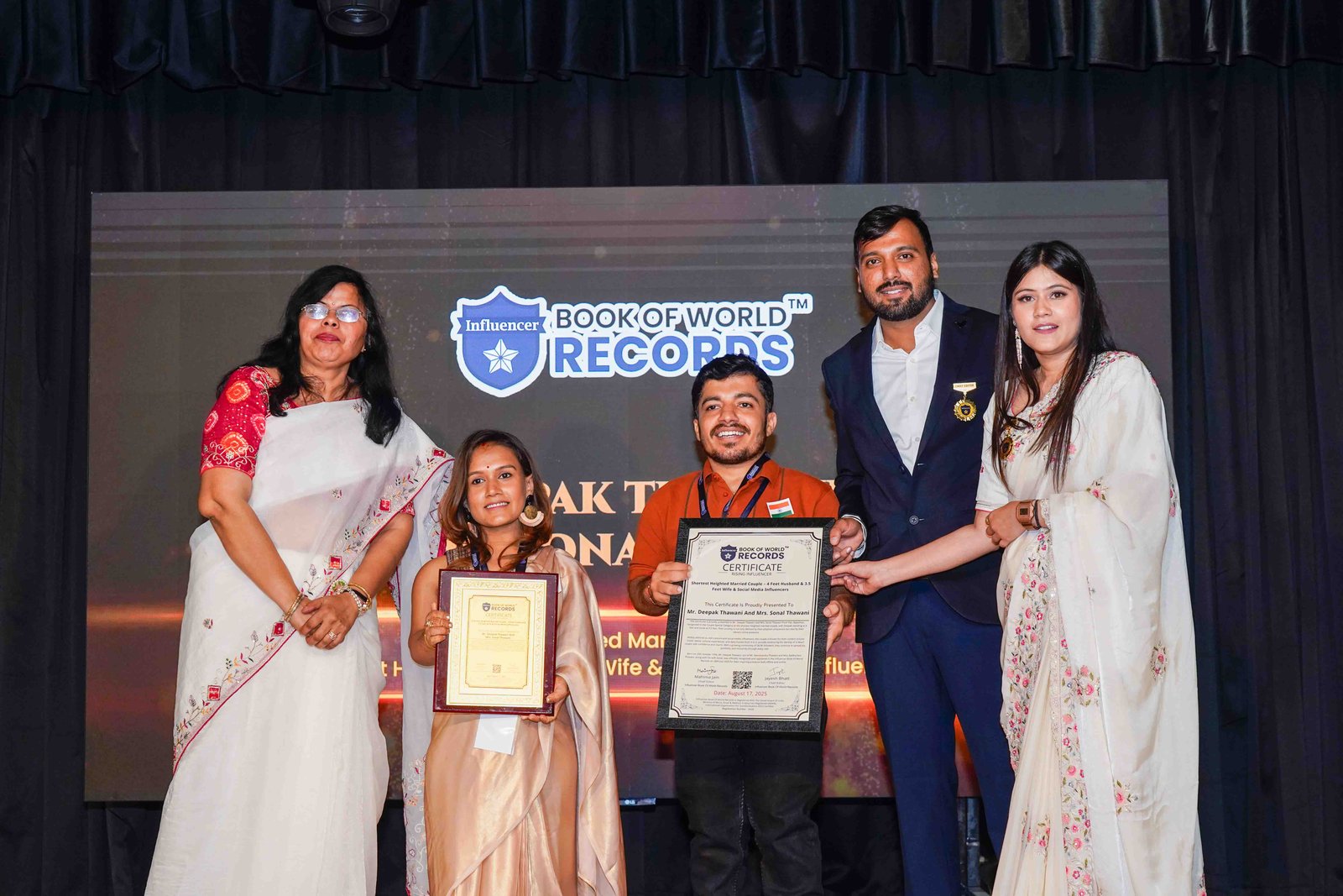 Mr. Deepak Thawani And Mrs. Sonal Thawani