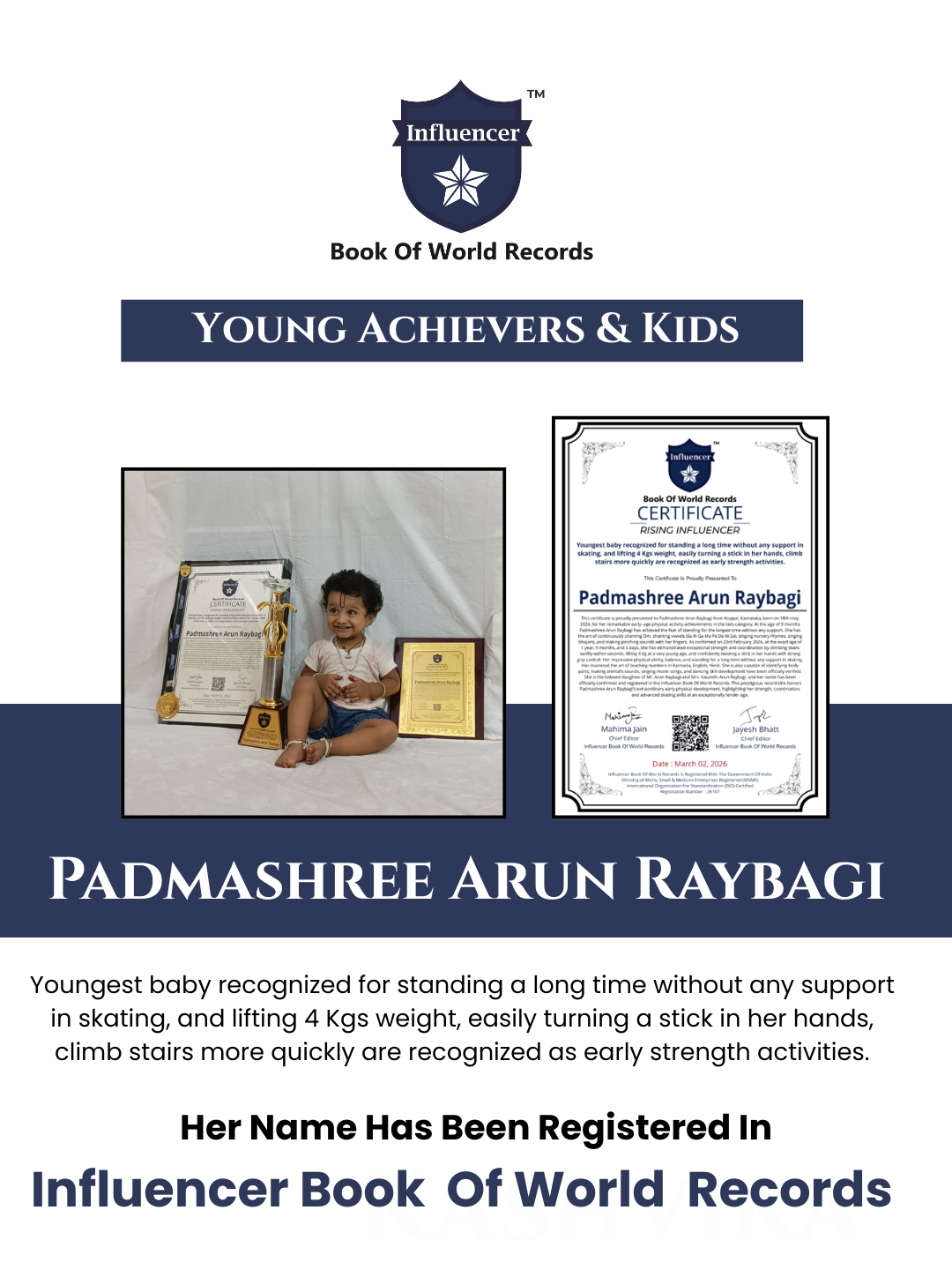 Padmashree Arun Raybagi